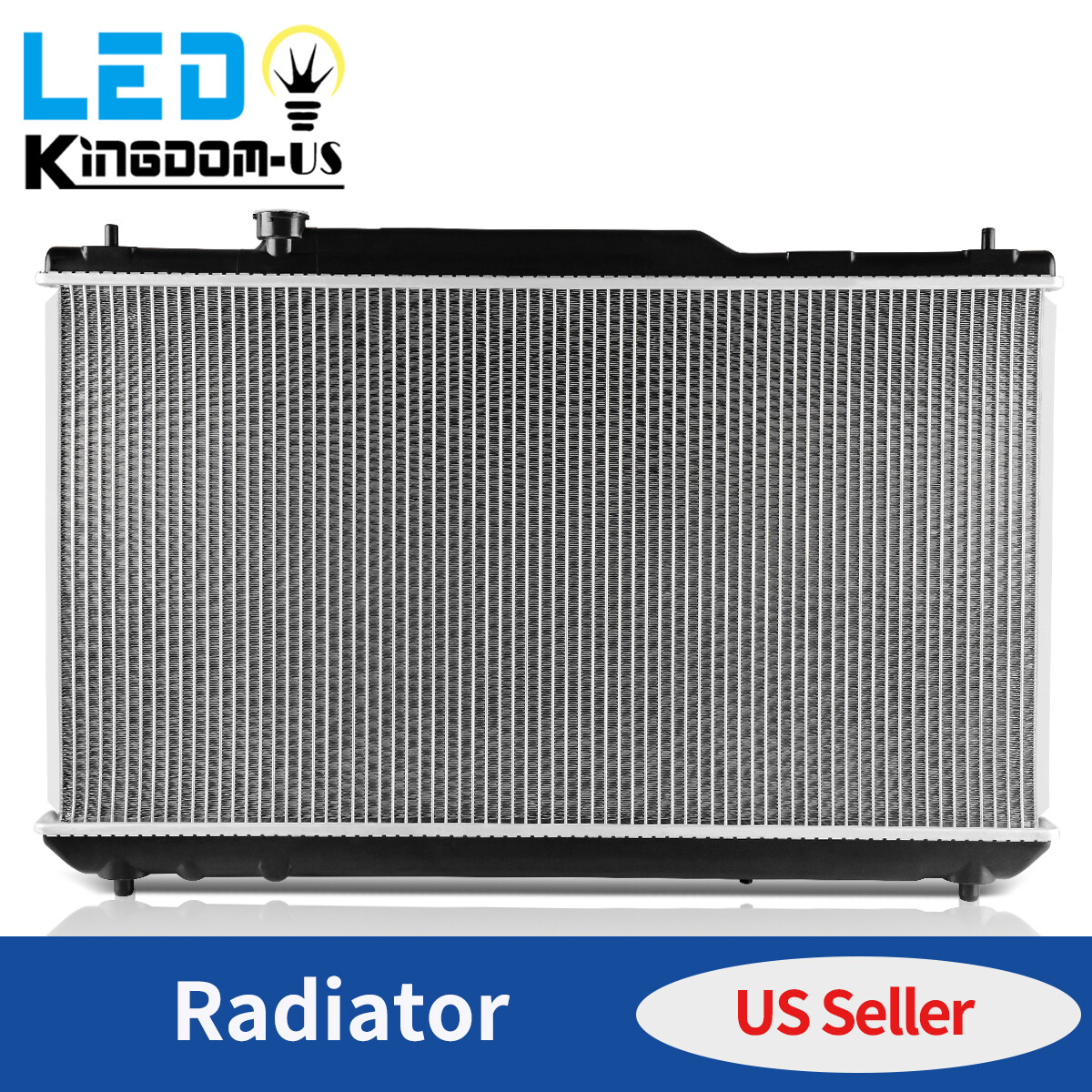 Aluminum Radiator For 1997 - 2001 Toyota Camry Solara CE LE SE XLE 2.2L CU1909