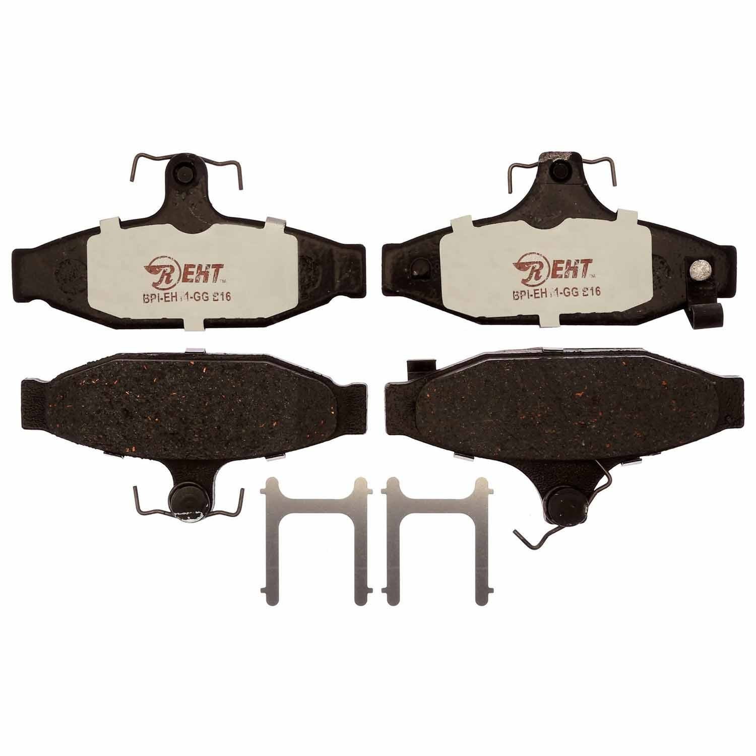New OE Rear Ceramic Brake Pads Kit For 1988-1996 Chevy Corvette 9 Yr Warranty