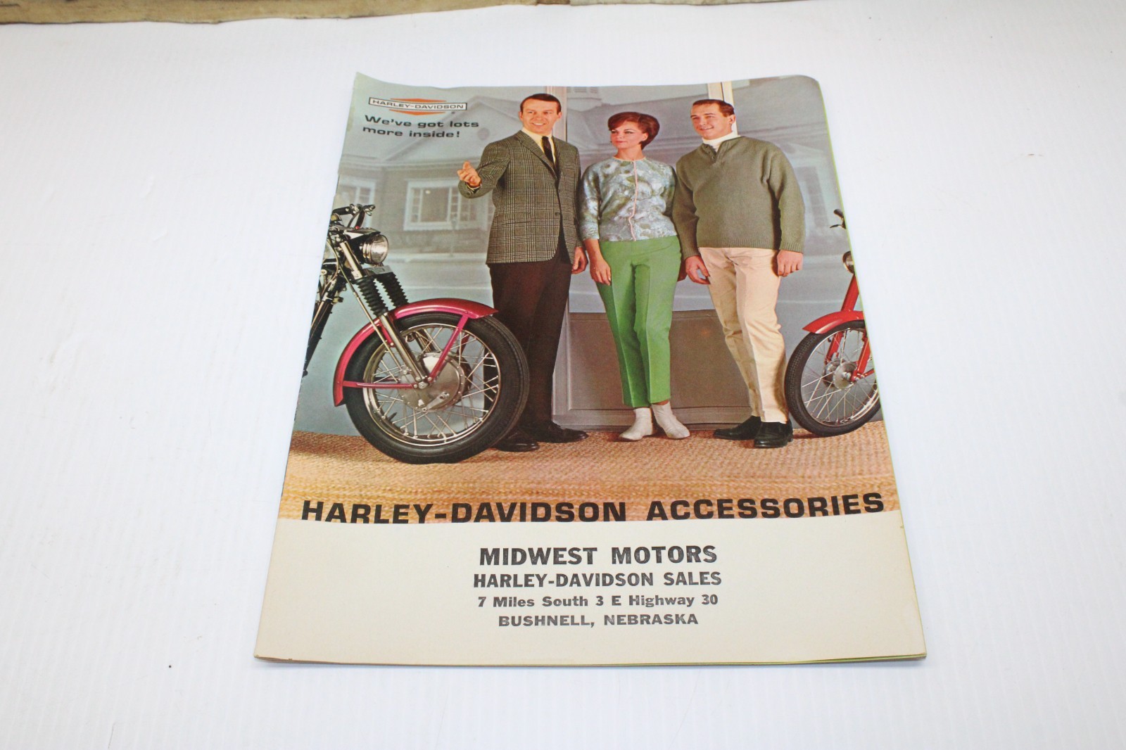 1967 Harley Accessories Catalog Brochure Helmet Clothing Parts Gunk Oil 99457-67