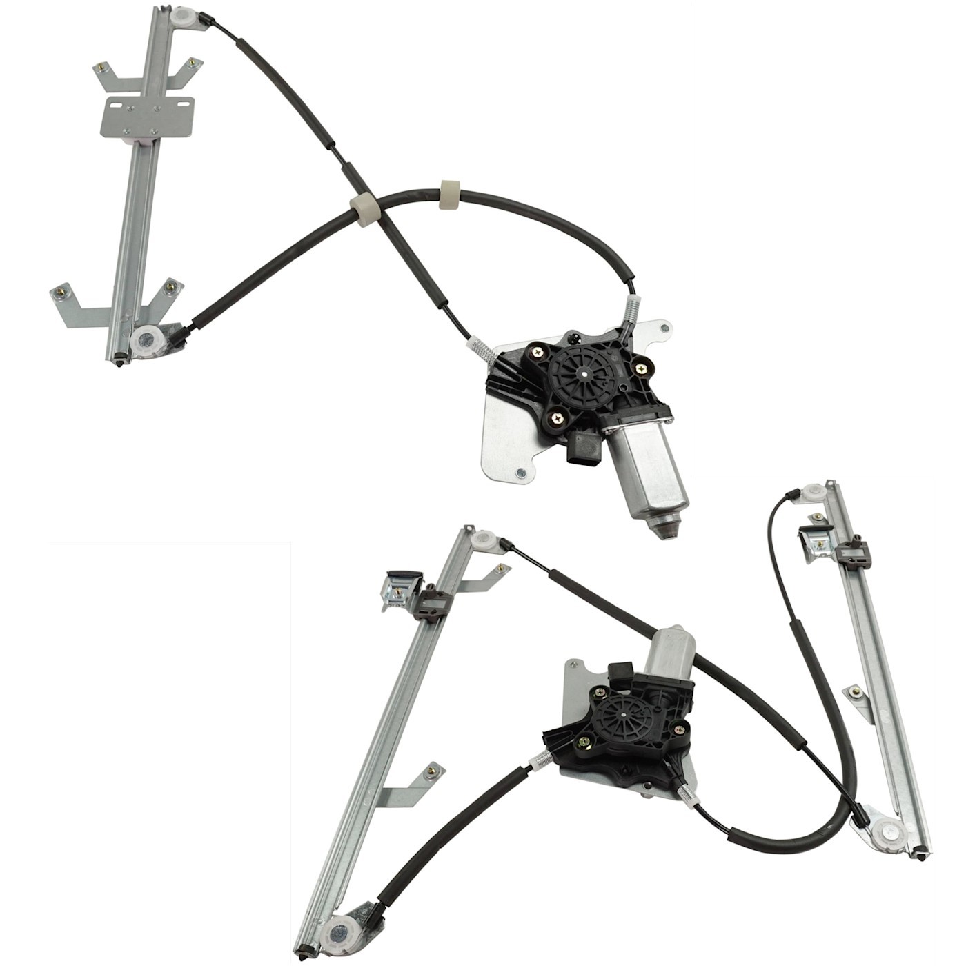 Window Regulators Set of 2 Front & Rear Passenger Right Side for MB G Class Pair