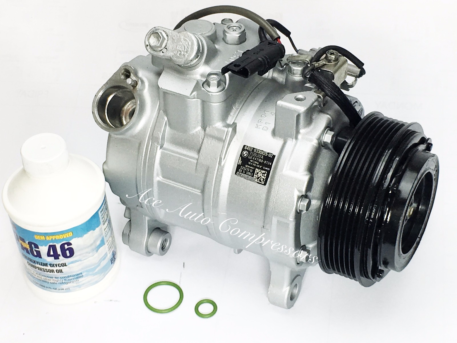 2012-2016 BMW 328i  OEM Reman AC Compressor One Year Wrty.