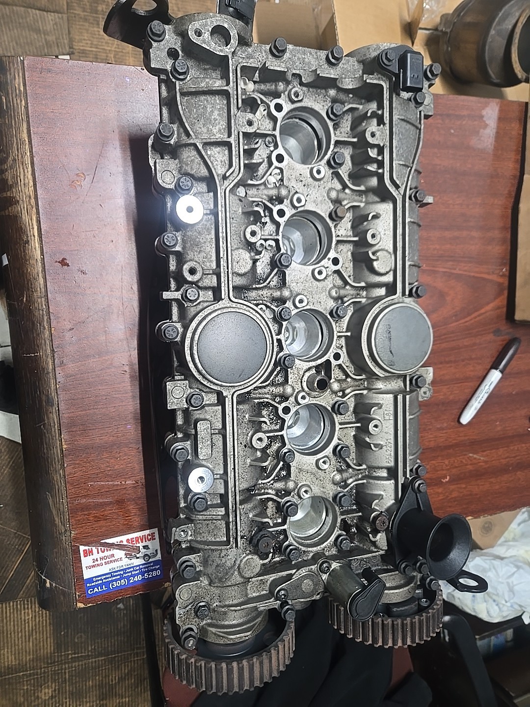 2004 2011 Volvo S40 V50 C30 C70 2.4 Non Turbo Cylinder Head