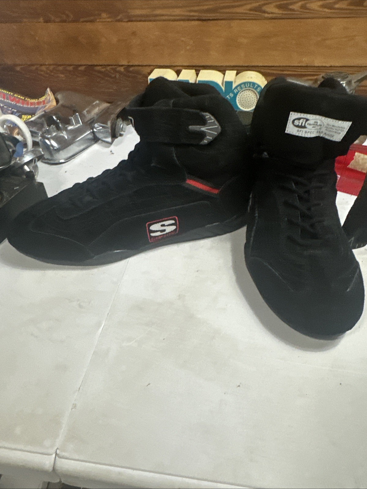 Simpson Racing Shoes Men’s Size 12 Black 3.3/5 Never Worn Simpson Racing Shoes Men’s Size 12 Black 3.3/5 Never Worn