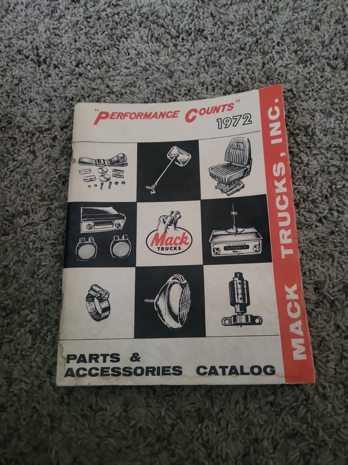 Vintage 1972 MACK Truck Parts & Accessories Catalog Nice Vintage 1972 MACK Truck Parts & Accessories Catalog Nice