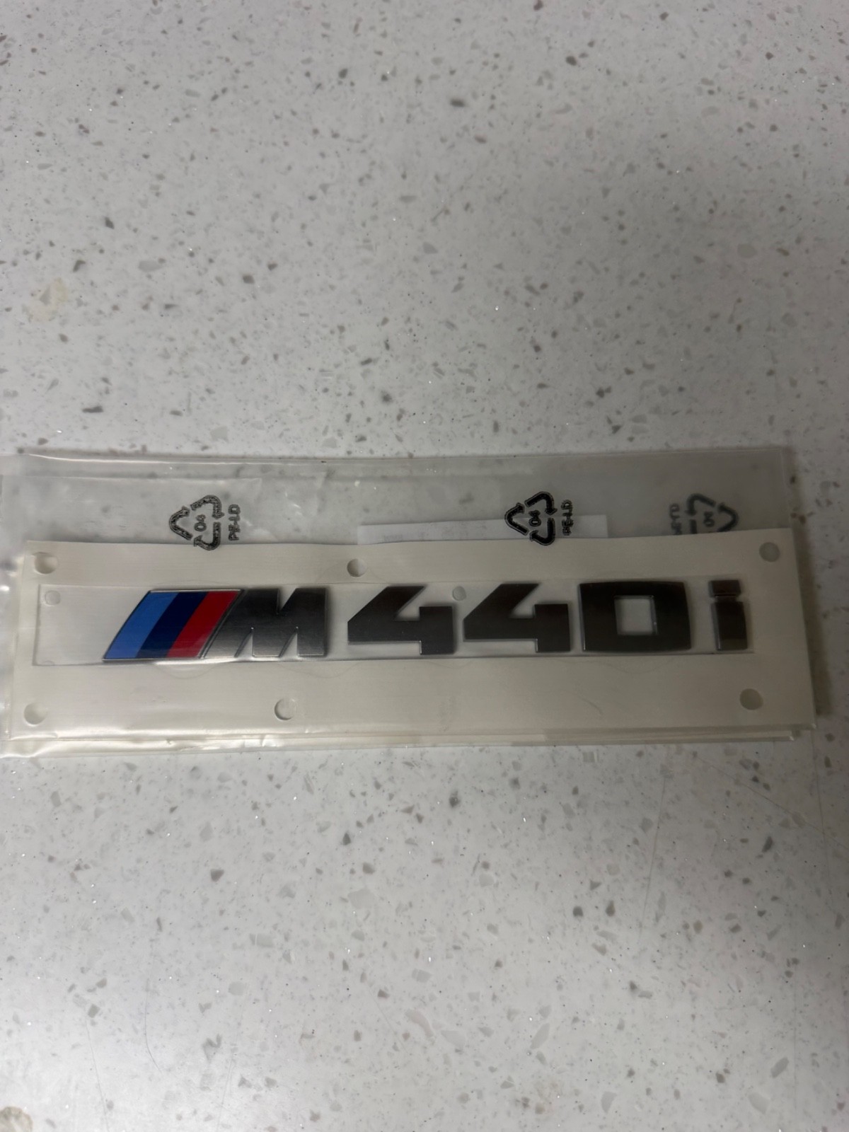 GenuineOEM 2021-26 BMW 4 SERIES M440i TRUNK NAMEPLATE EMBLEM BADGE 51148058102 GenuineOEM 2021-26 BMW 4 SERIES M440i TRUNK NAMEPLATE EMBLEM BADGE 51148058102