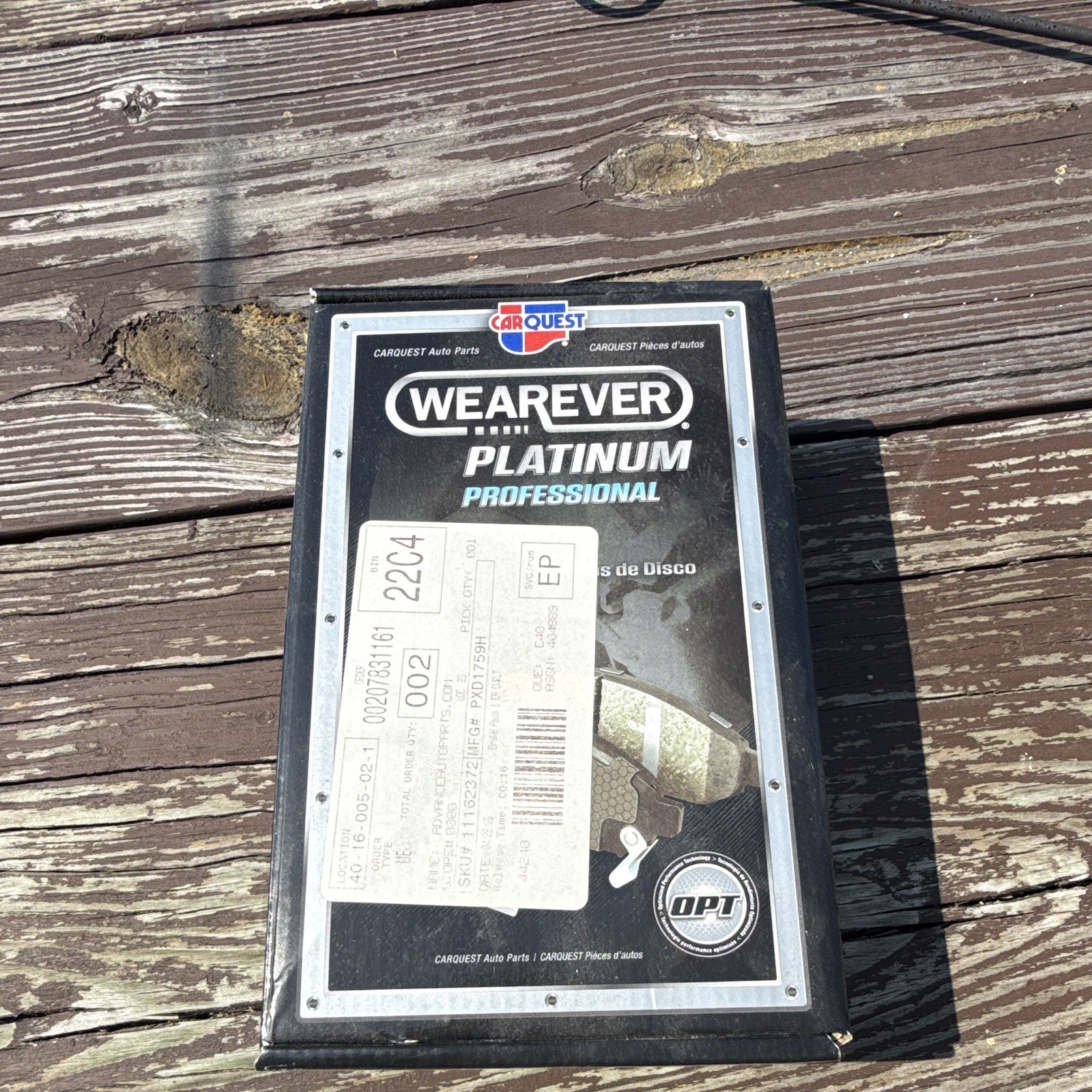 Carquest wearever Platinum PXD1759h Carquest wearever Platinum PXD1759h