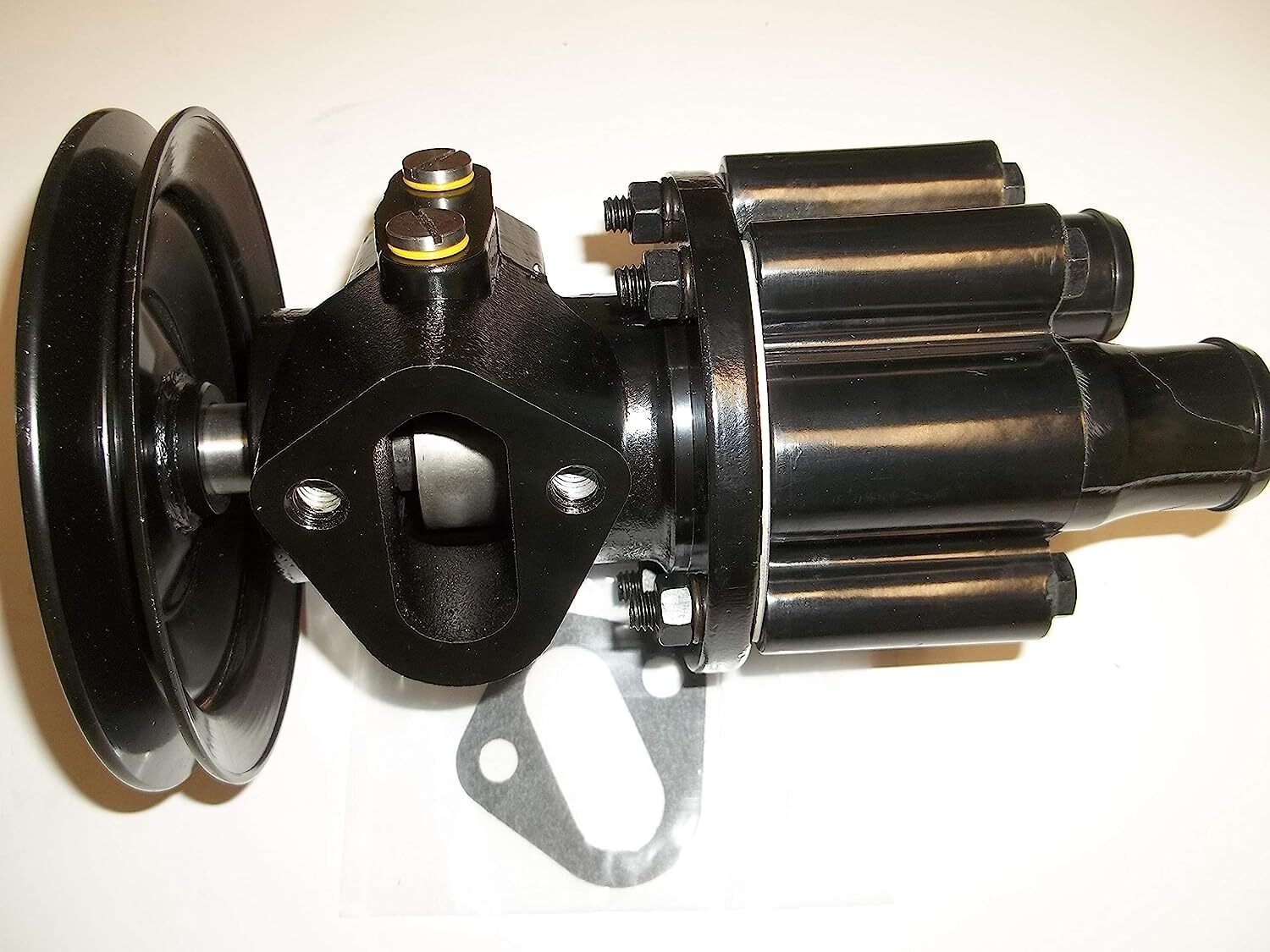 Raw Sea Water Pump belt driven fuel W pulley MerCruiser Bravo 454 502 7.4 8.2