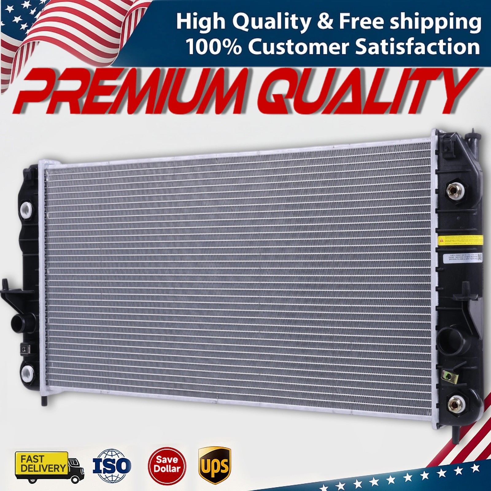 2620 Radiator for Cadillac DeVille 2001-05 Pontiac Bonneville 2004-05 4.6L 2620