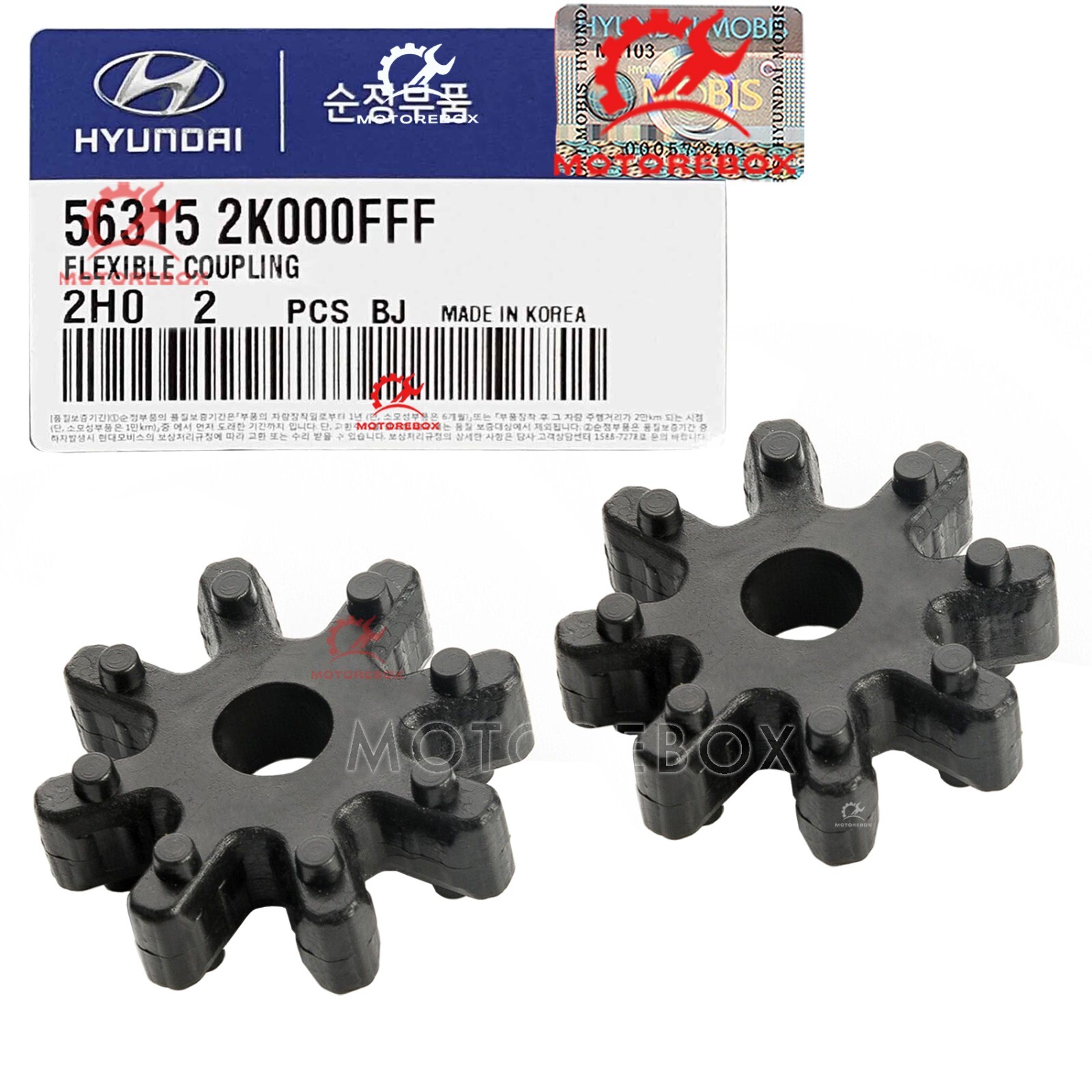 ✅ Genuine ✅ 2X Flexible Steering Coupler For Various Kia Hyundai 56315-2K000FFF ✅ Genuine ✅ 2X Flexible Steering Coupler For Various Kia Hyundai 56315-2K000FFF