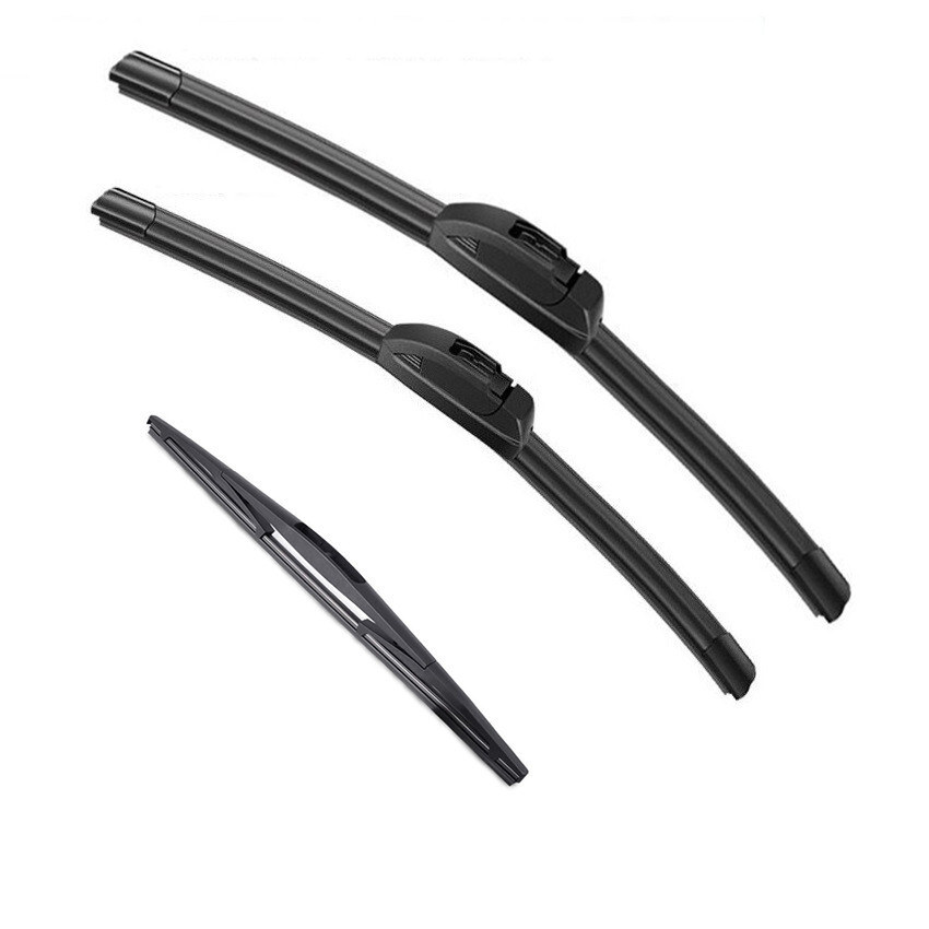 Set of 3 Front & Rear Wiper Blade for Subaru Impreza 12-17 OEM Quality 26\