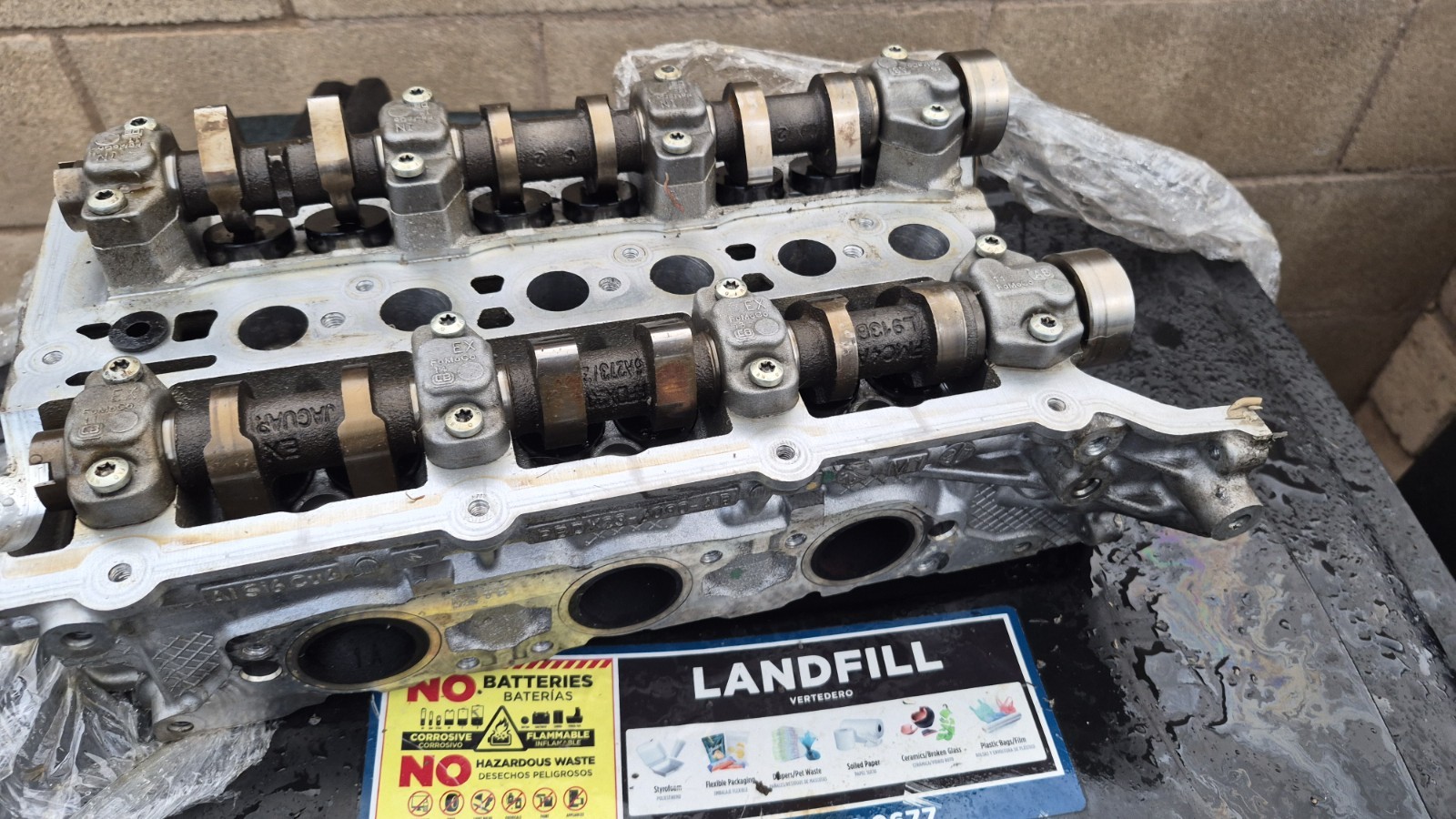2014-2020 Jaguar XE XF XJ Range Rover Sport LR4 3.0L SC Left Cylinder Head OEM 2014-2020 Jaguar XE XF XJ Range Rover Sport LR4 3.0L SC Left Cylinder Head OEM