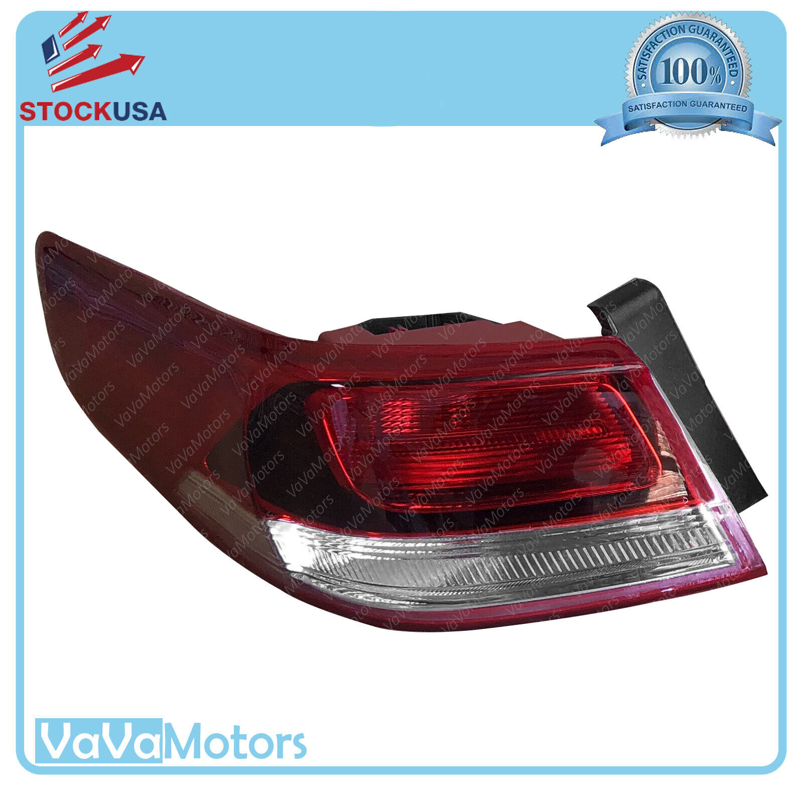 Fits 2016 2020 Kia Optima Rear Outer Tail Light Lamp Halogen Left Driver Side