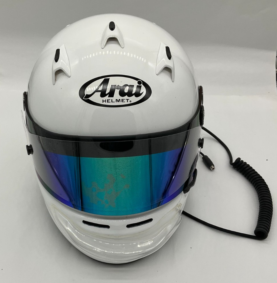 Arai GP-6 Racing Helmet White Size Large