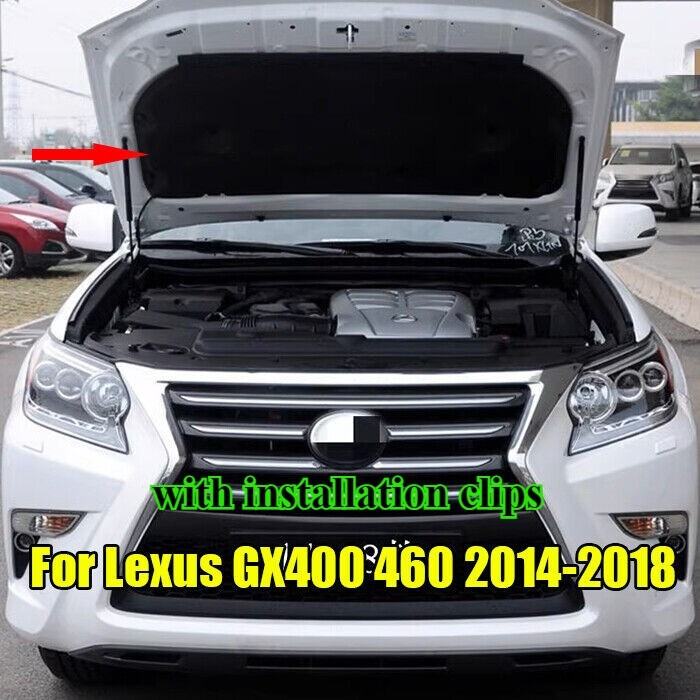 Engine Cover Hood Insulation Pad Heat Shield trim Fit For 14-18 Lexus GX400 460