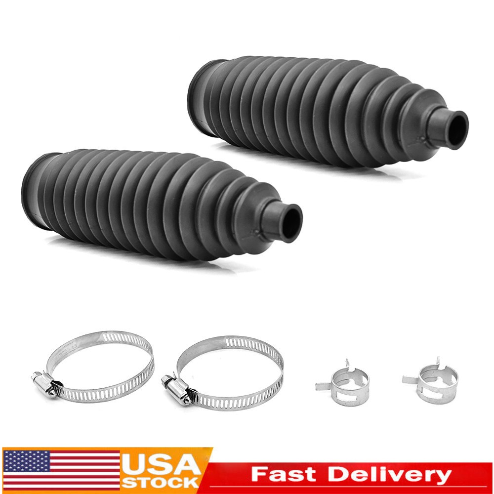 2X For Toyota Avalon Camry Solara Lexus Inner Tie Rod Boot/Rack & Pinion Bellow