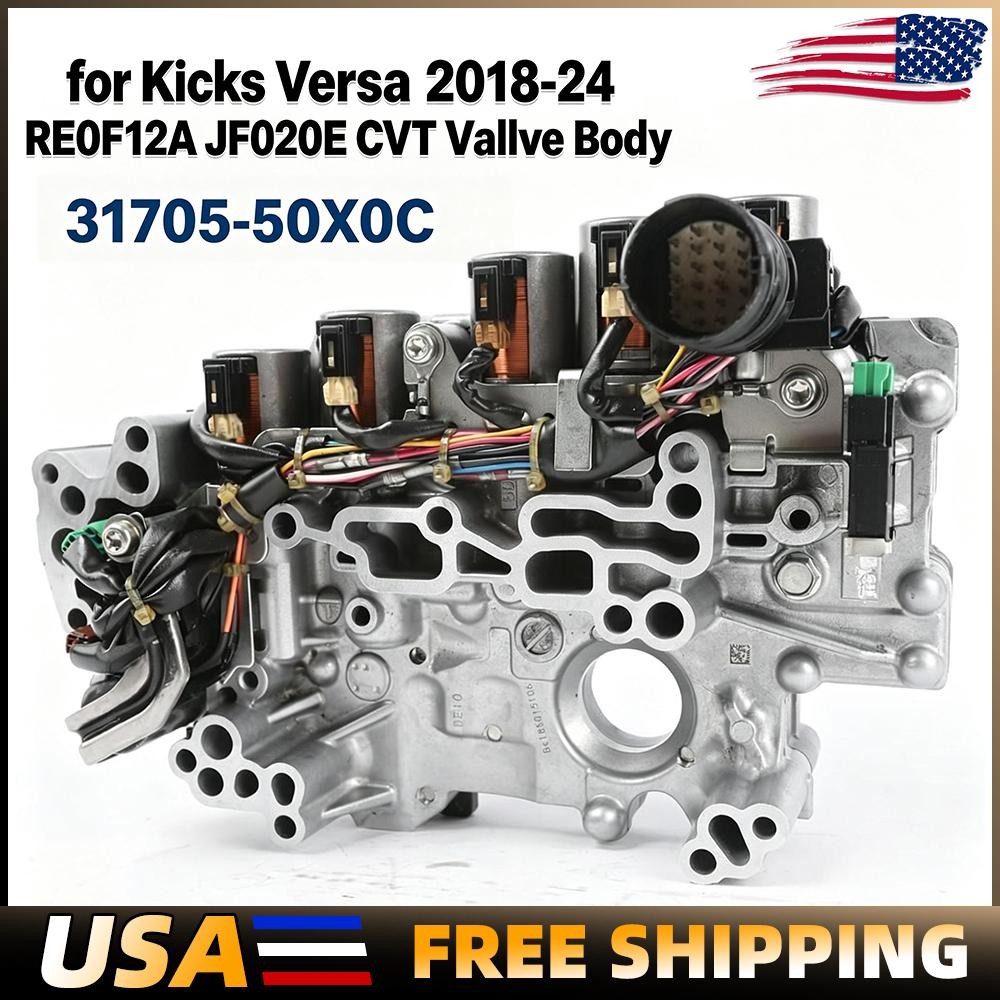 RE0F12A JF020E Transmission CVT Valve Body for 2018-24 Kicks Versa ✅31705-50X0C✅