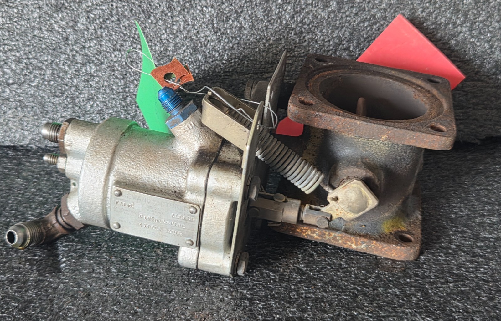 AiResearch Garrett Fuel Control Servo P/N 470908-9012 Aircraft AR AiResearch Garrett Fuel Control Servo P/N 470908-9012 Aircraft AR