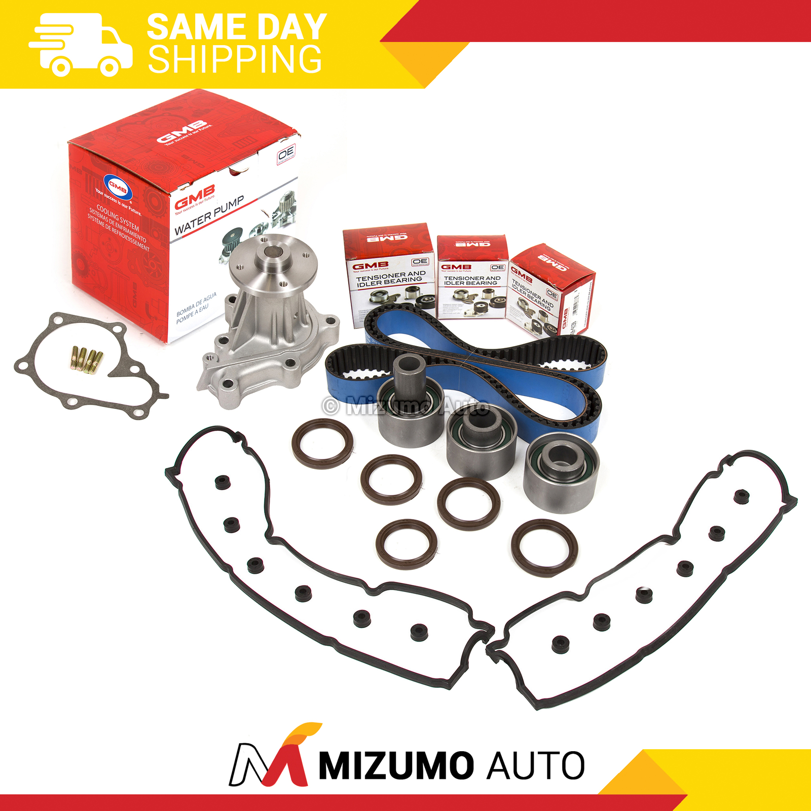 Timing Belt Kit Valve Cover Water Pump Fit 90-96 Nissan 300ZX VG30DE VG30DETT