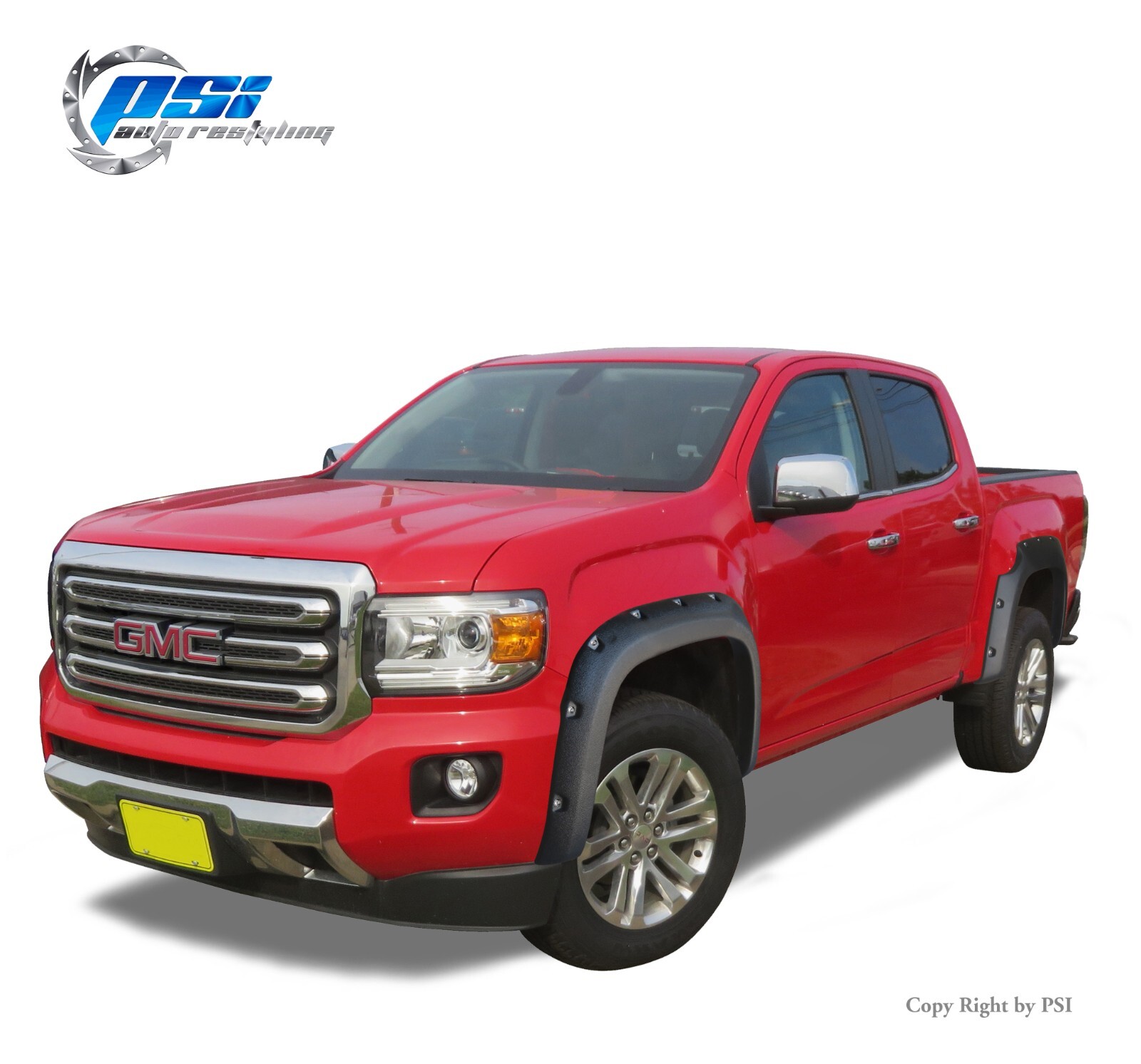 Pocket Bolt Style Fender Flares Fits GMC Canyon 2015-2020 ; 5'2