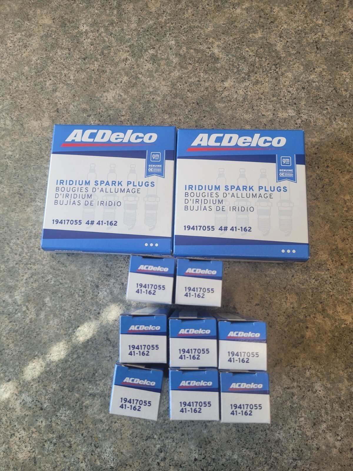 8 PACK NEW Spark Plug-Iridium ACDelco 41-162 FAST  19417055 USA