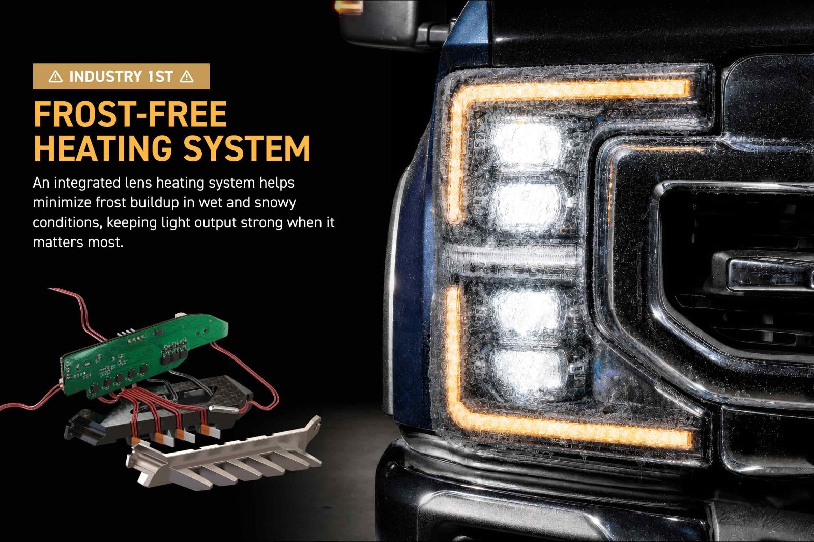 2020-22 FORD F250 F350 Super Duty Morimoto EVO XB LED HEADLIGHTS Supercharger