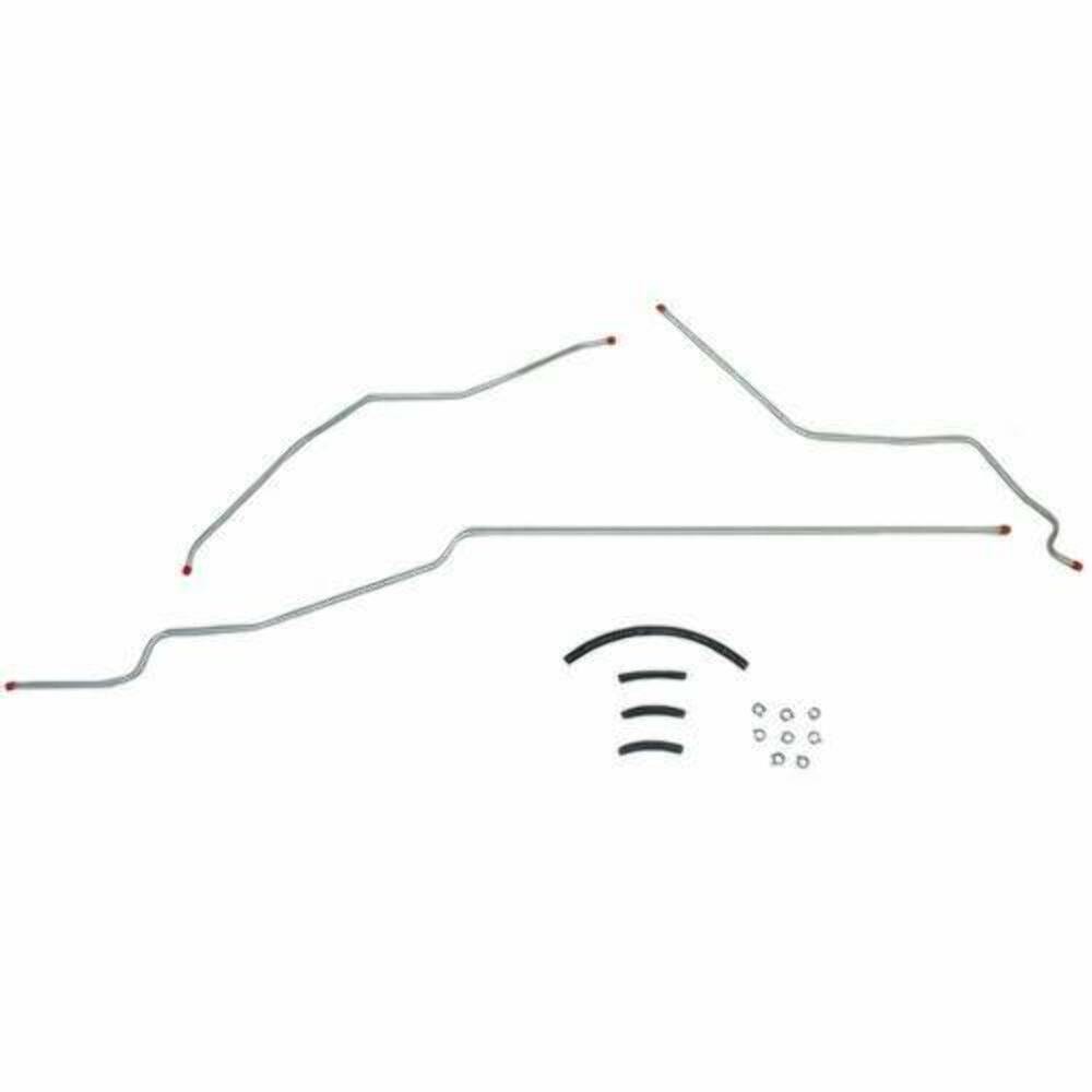 For Chevrolet Biscayne 1959-1962 Fuel Line Kit w/ V8 3 Piece 3/8\ For Chevrolet Biscayne 1959-1962 Fuel Line Kit w/ V8 3 Piece 3/8\