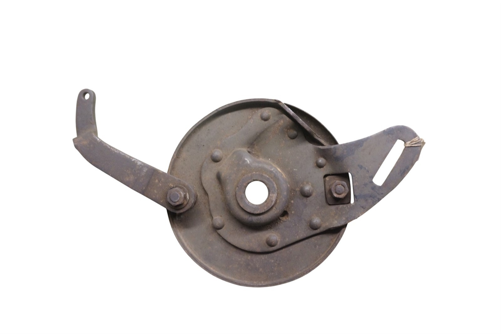 Harley WL, WLA Flathead 45 Solo Rear Brake Backing Plate NOS *2808A