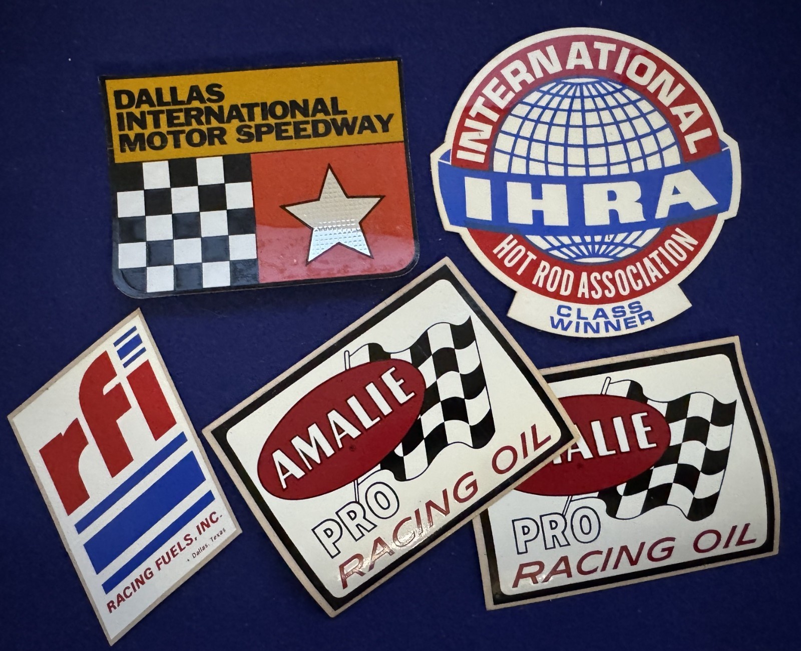 Vintage Drag Racing Vinyl Stickers Lot Vintage Drag Racing Vinyl Stickers Lot