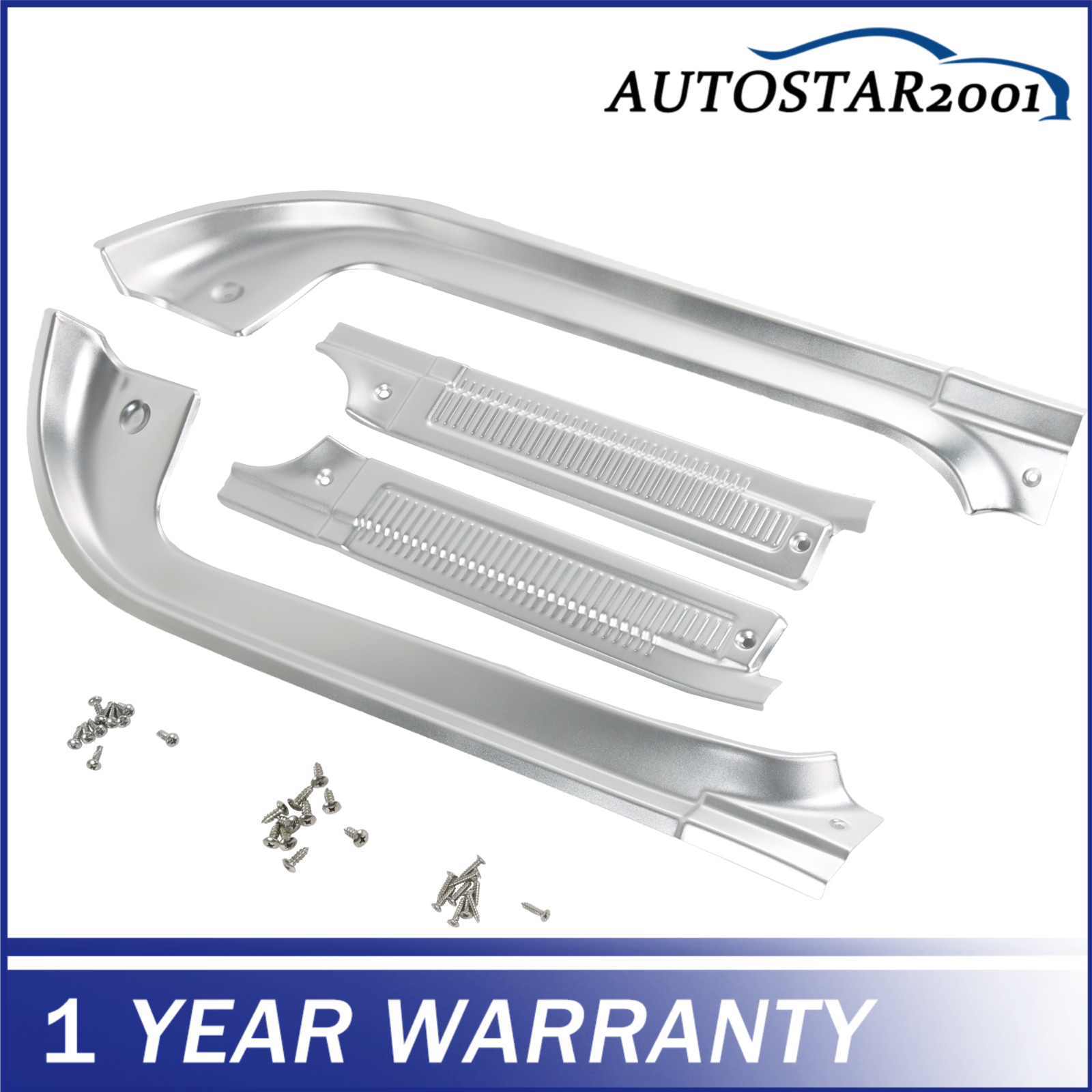 Door Sill Trim Kit For 1978-87 Chevrolet Gmc C10 C20 C30 G10 1988-91 NEW