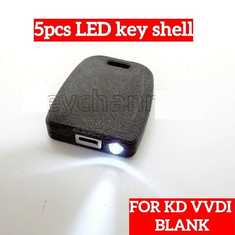 5Pcs Universal KEYDIY Non-Transponder Shell Blade Key Head With LED Light 5Pcs Universal KEYDIY Non-Transponder Shell Blade Key Head With LED Light