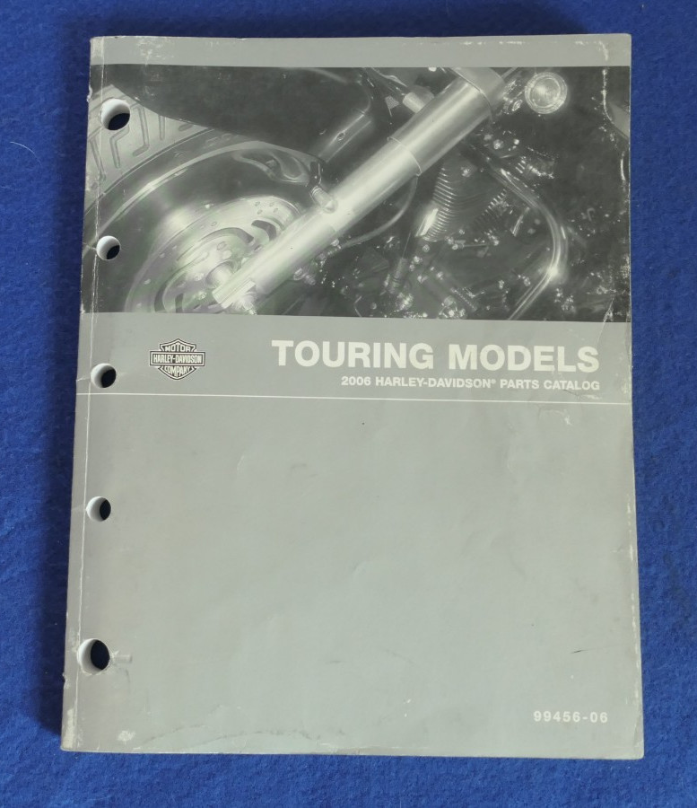 Genuine Harley Davidson 2006 Touring Models Parts Catalog Part# 99456-06
