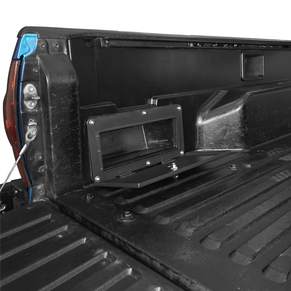 Rear Bed Storage Lockable Vault Lid Insert w/2x Keys For Toyota Tacoma 2005-2023