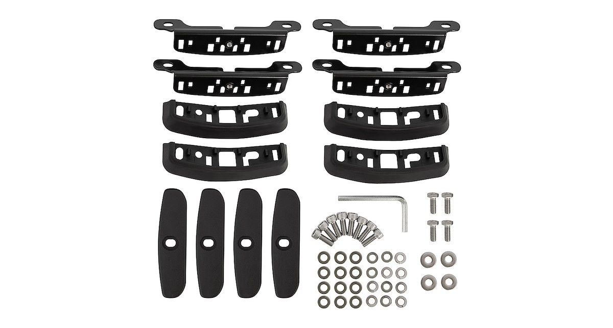 Rhino-Rack RCP66-BK Rcp66-Bk - Rcp Base Kit (X4) - RCP66-BK Rhino-Rack RCP66-BK Rcp66-Bk - Rcp Base Kit (X4) - RCP66-BK