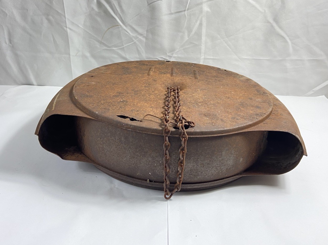 1951-1956 Cadillac & Oldsmobile Bat Wing Air Cleaner OEM - Rusty / Holes 1951-1956 Cadillac & Oldsmobile Bat Wing Air Cleaner OEM - Rusty / Holes