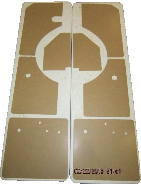 Complete interior panel set Made in USA fits Willys Wagon 54-63