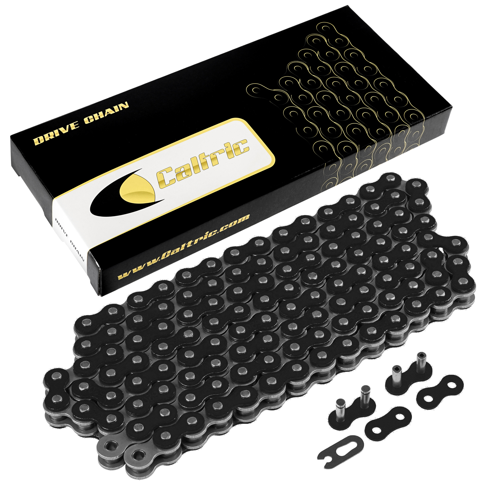 Black Drive Chain for Yamaha Banshee 350 YFZ350 1987-2006