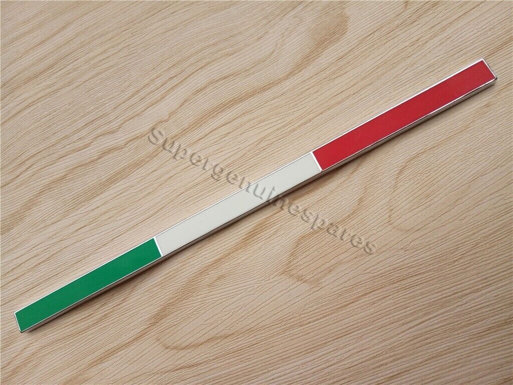 Ferrari Italian Flag Badge Emblem 599 360 430 458 488 California Accessory Decal