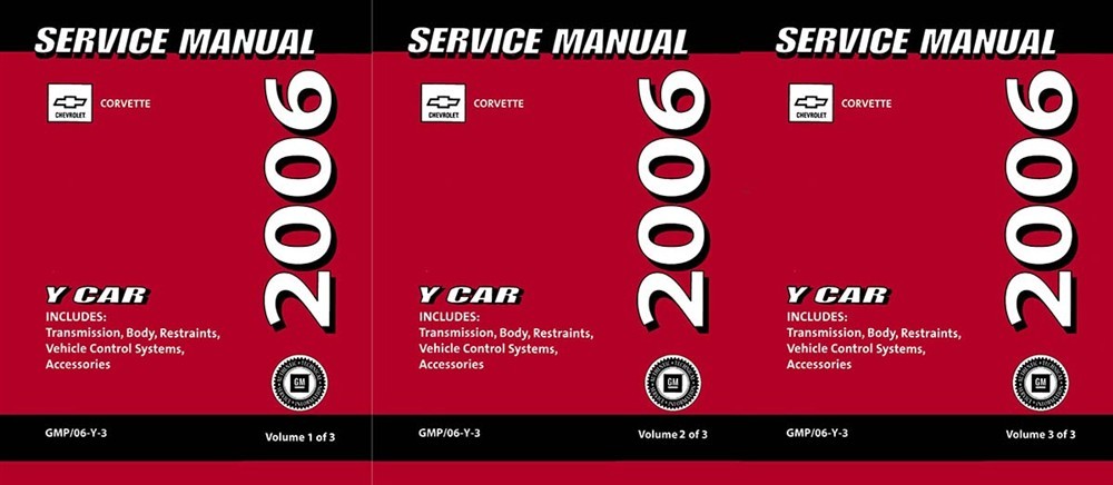 2006 Chevrolet Corvette Factory Shop Service Manual 2006 Chevrolet Corvette Factory Shop Service Manual