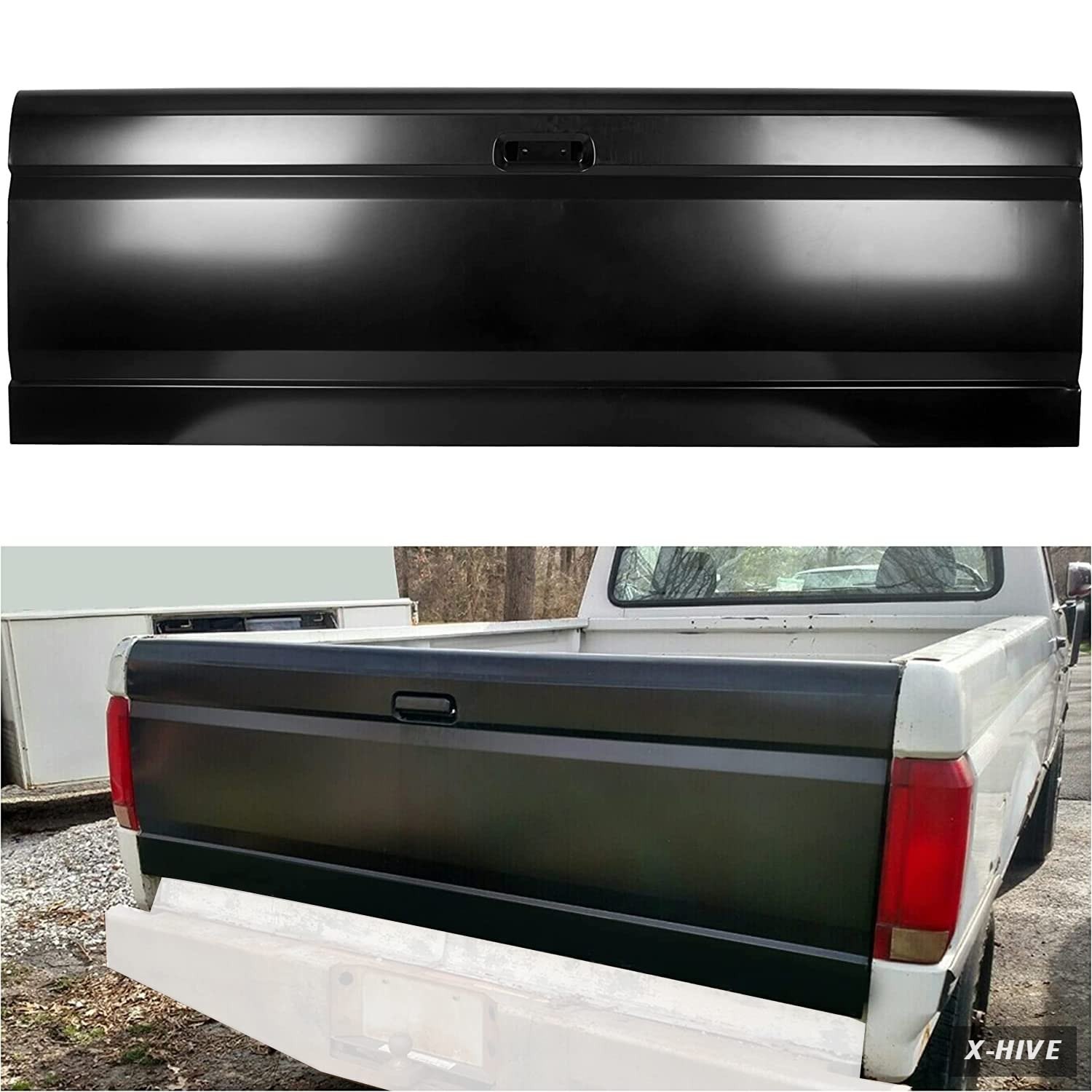 Truck Beds Tailgates KUAFU Rear Tailgate Replacement Compatible 1987-1996