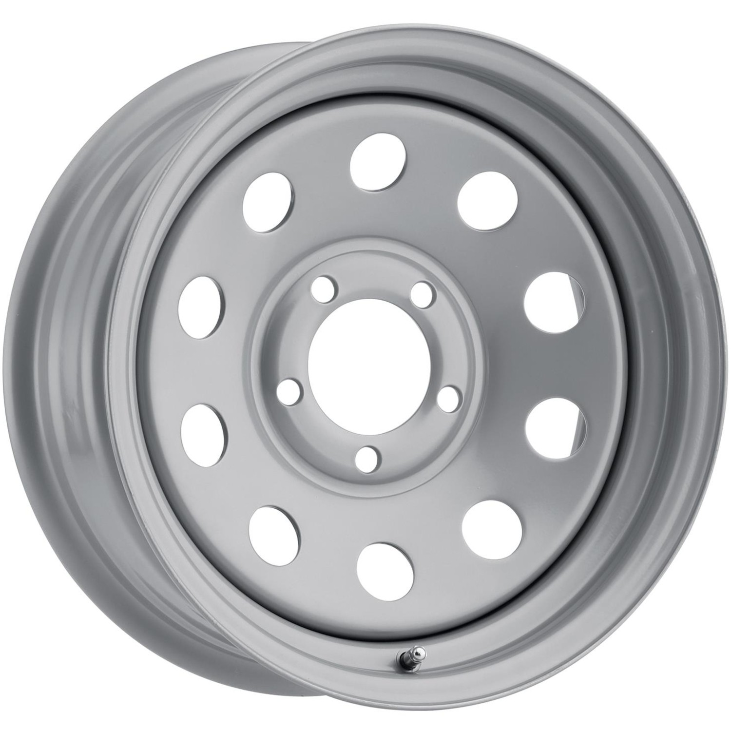 1 New 15X6 Vision Mod Trailer Silver  5x5 5x127 ET0 Wheel Rim