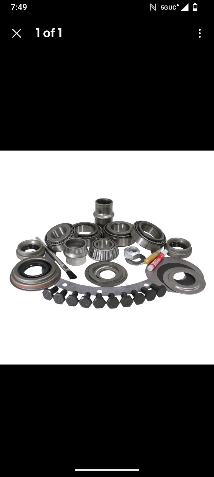 USA Standard Master Overhaul kit for Dana 30 front differential, Grand Cherokee USA Standard Master Overhaul kit for Dana 30 front differential, Grand Cherokee