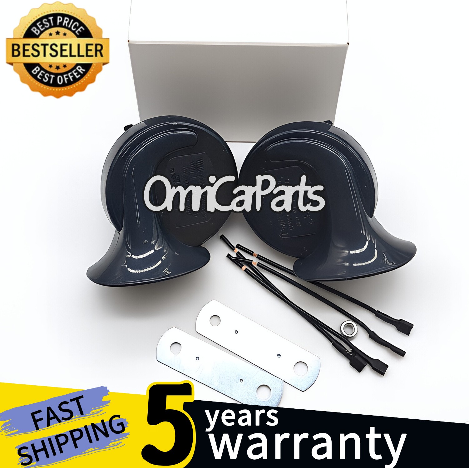 1 Set Fit for Kia Hyundai Creta Elantra Car Horn High Low