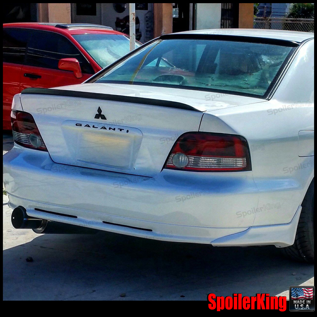 SpoilerKing Rear Roof Spoiler & Trunk Wing Combo (284R/284G) Fits Galant 1999-03 SpoilerKing Rear Roof Spoiler & Trunk Wing Combo (284R/284G) Fits Galant 1999-03