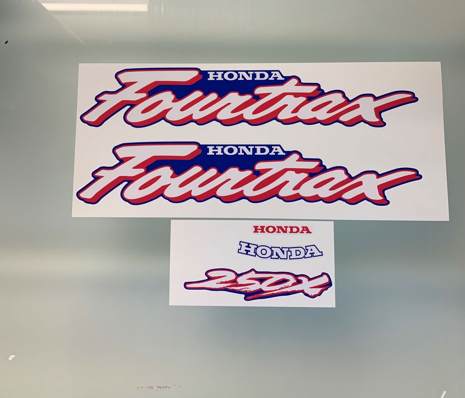 1991 Honda TRX250X 250X TRX Fender Decals Stickers 91
