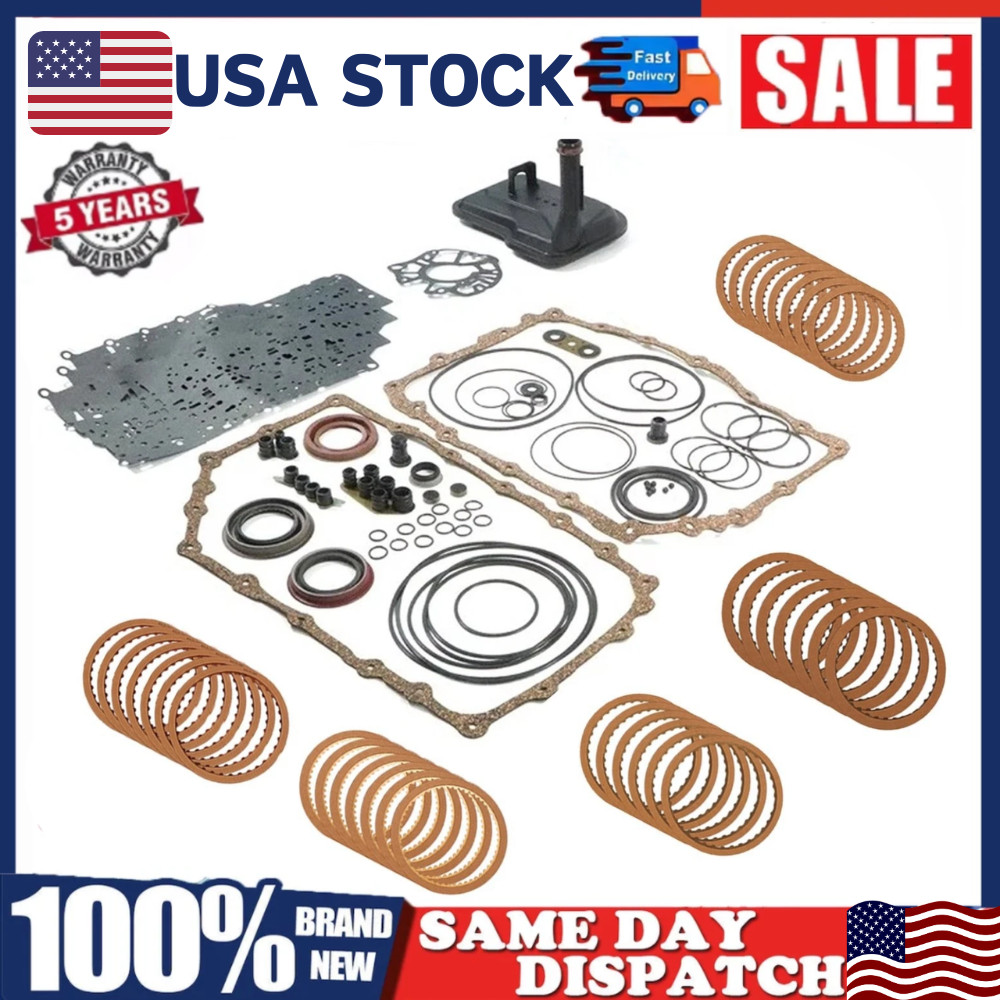 Transmission Master Rebuild Kit For GM 6L90 6L90E 6L80 6L80E 2006-Up W/Gaskets