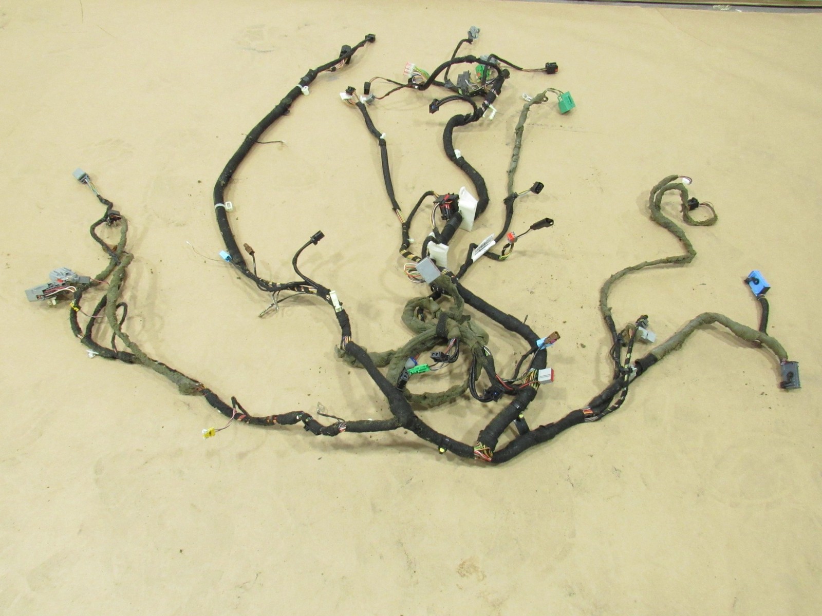 10-15 Jaguar XK XKR 2014 5.0L Dash Dashboard Harness Wire Wiring |:O