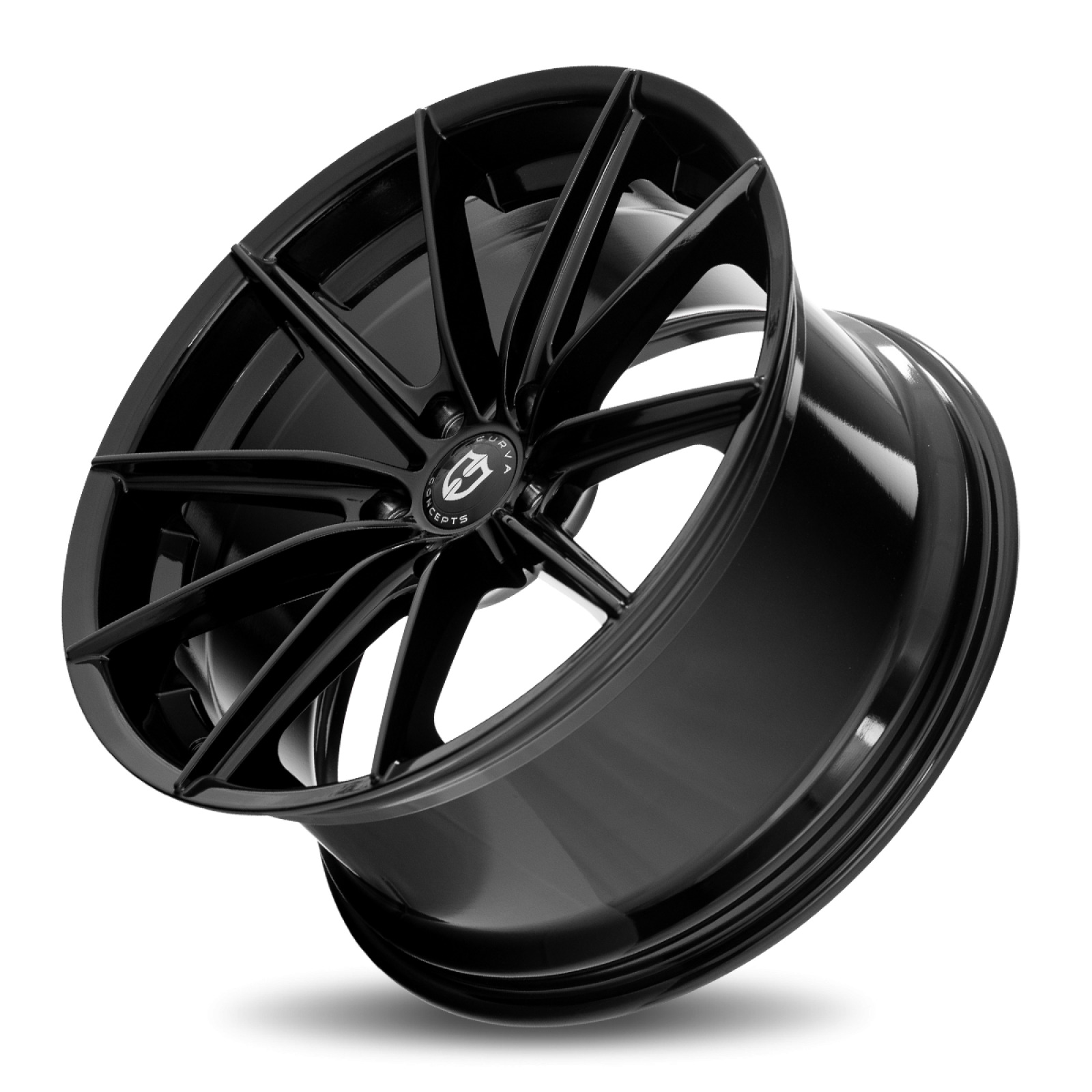Curva Concepts CFF46 20x8.5 5X114.3 35 73.1 Gloss Black