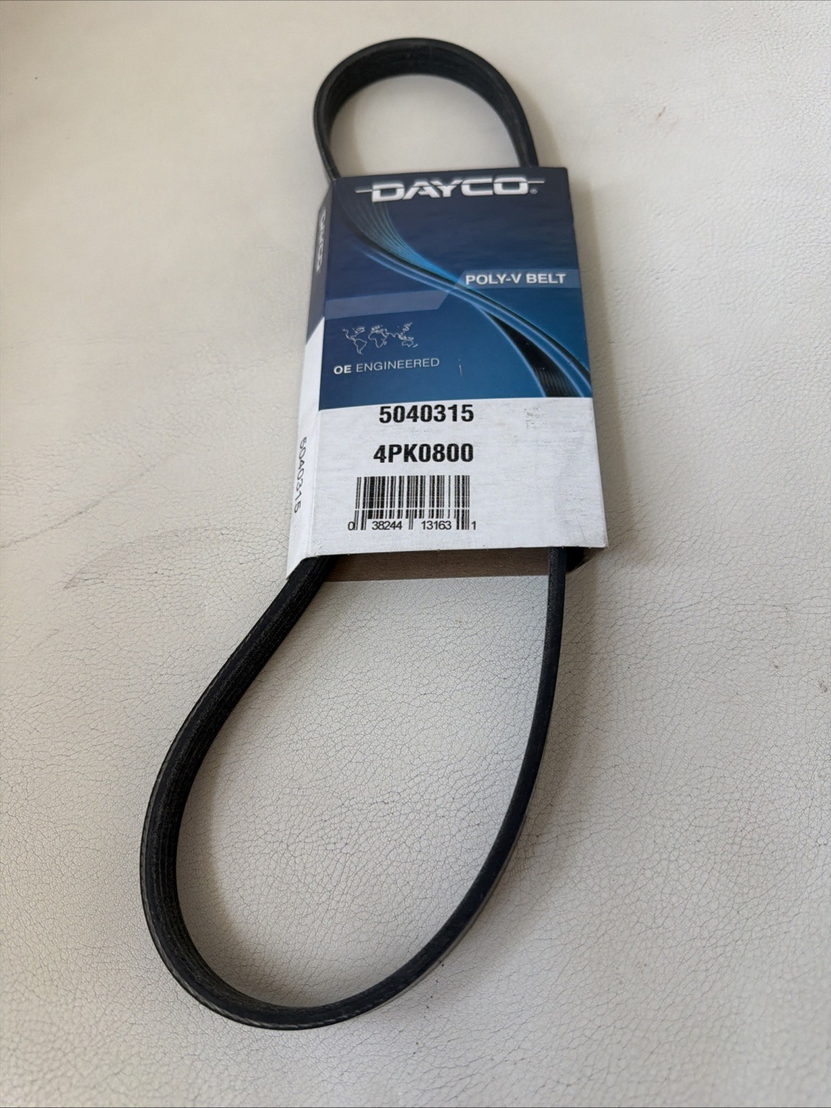 Serpentine Drive Belt Dayco 5040315 OEM 4PK0800 Poly Rib Quiet Design USA Serpentine Drive Belt Dayco 5040315 OEM 4PK0800 Poly Rib Quiet Design USA