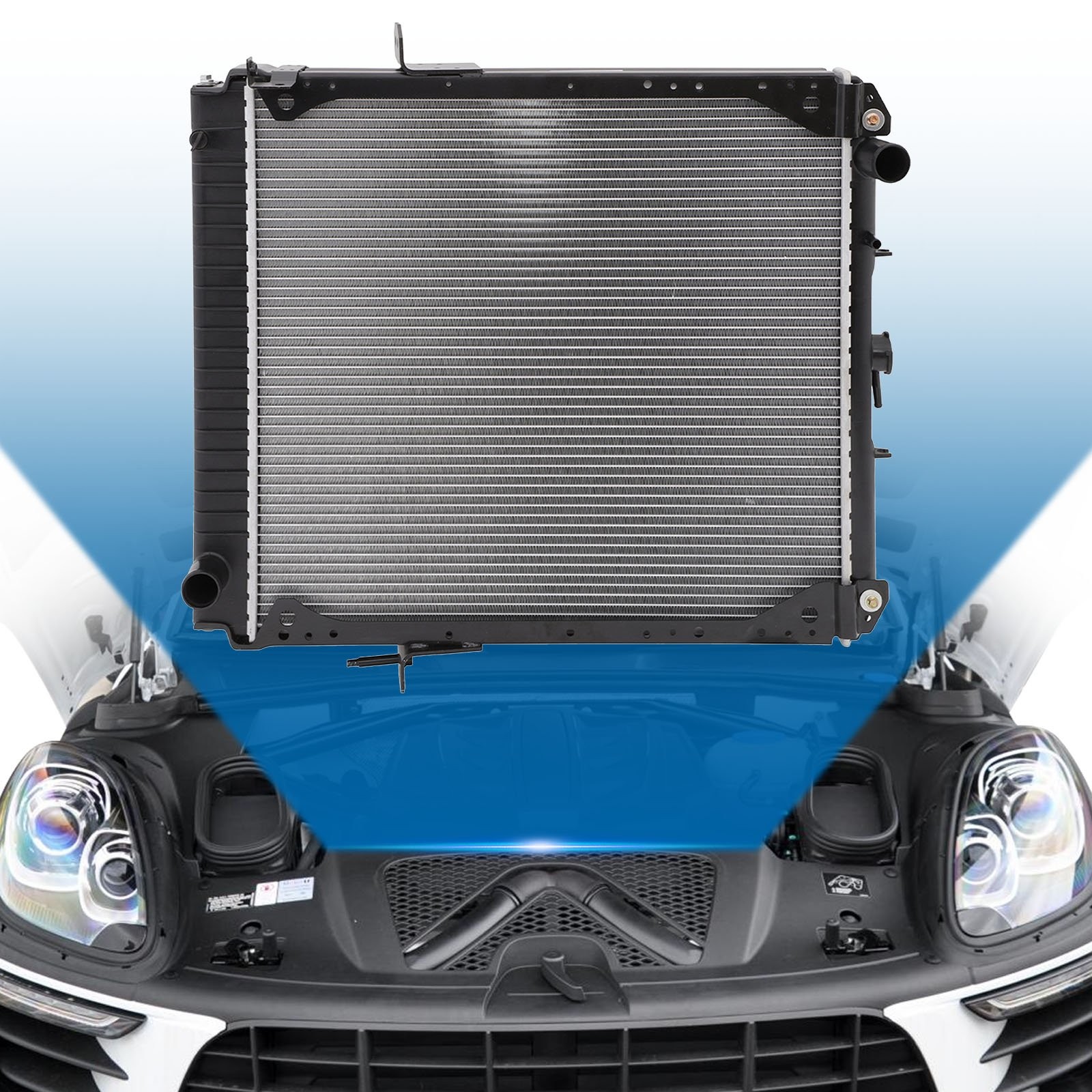 For 2003-2009 Chevy W3500 Tiltmaster GMC W4500 Forward 6.0L Aluminum Radiator For 2003-2009 Chevy W3500 Tiltmaster GMC W4500 Forward 6.0L Aluminum Radiator