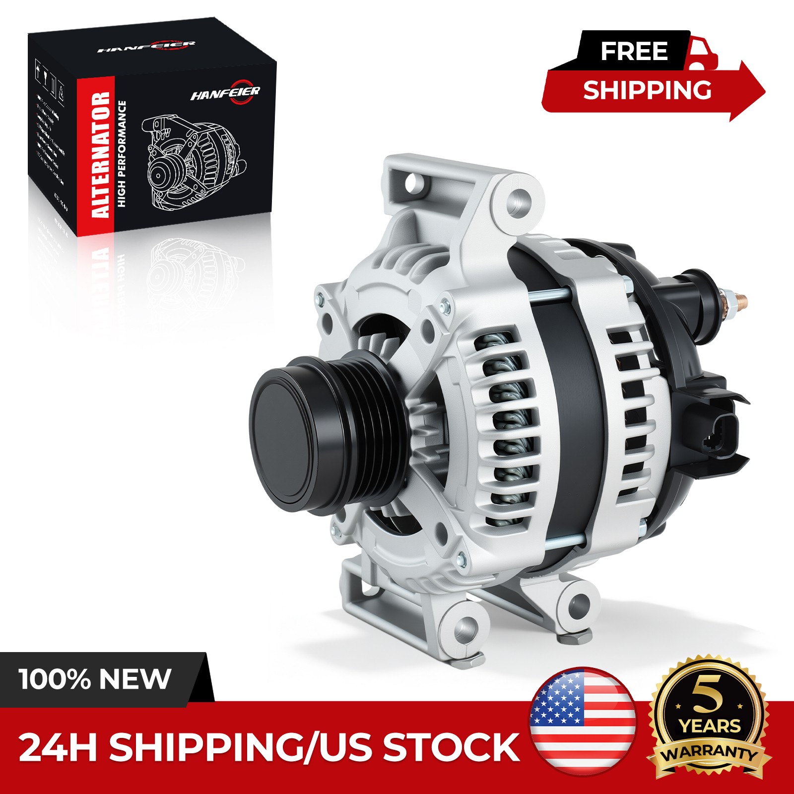 Alternator for Chevrolet Malibu 2.5L 2013-2015 2.0L 2016-2019 11682 104210-1962 Alternator for Chevrolet Malibu 2.5L 2013-2015 2.0L 2016-2019 11682 104210-1962